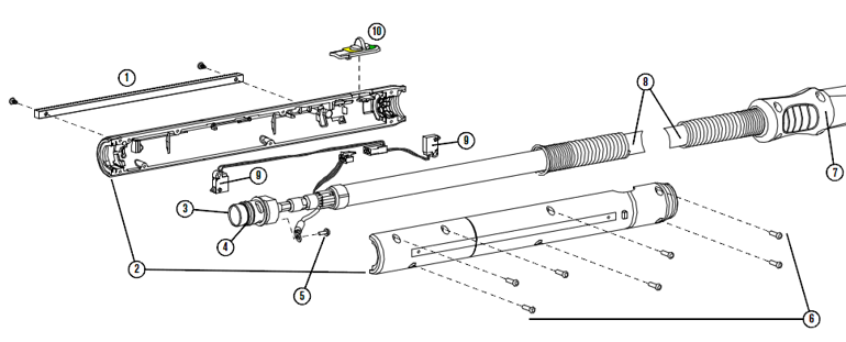 Запасные детали для механизированного резака Duramax Lock 180°