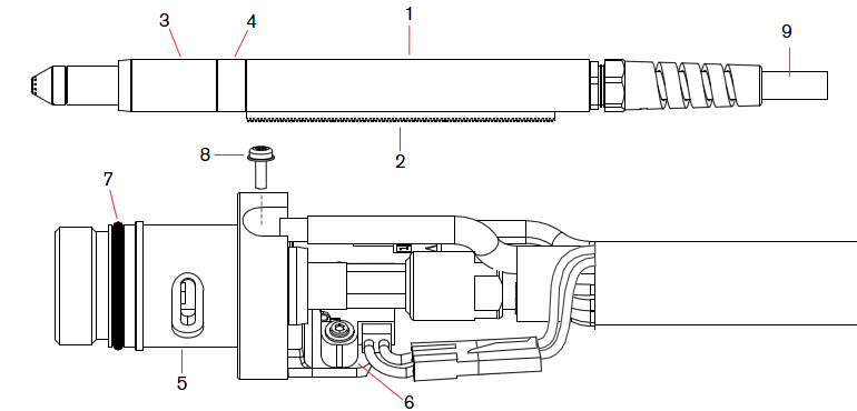 Запасные детали для механизированного резака Duramax 180°