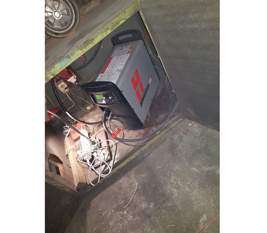 Hypertherm power max 105 